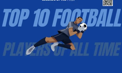 Legends of the Pitch Top 10 Football Players of All Time